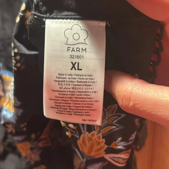 New FARM RIO mini floral garden skirt - Picture 5 of 7